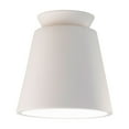 thumbnail image 1 of Justice Design Group Cer-6170W Radiance 8" Wide Outdoor Flush Mount Ceiling Fixture From, 1 of 6