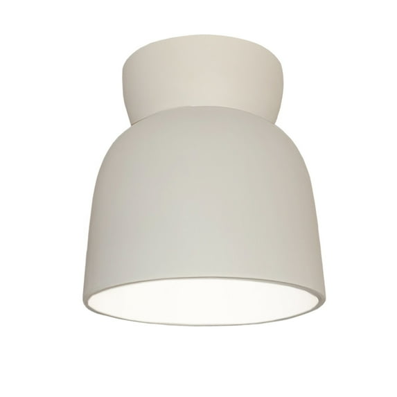 Justice Design Group Cer-6190 Radiance 8" Wide Flush Mount Ceiling Fixture - Beige