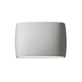 thumbnail image 1 of Justice Design Group Cer-8899W Ambiance 2 Light 10" Tall Led Wide Oval Outdoor Wall Sconce, 1 of 6
