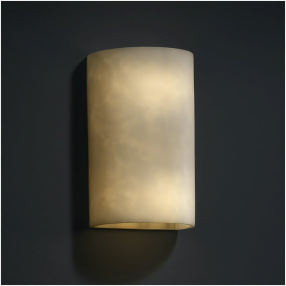 Justice Design Group Cld-1265W Clouds 1 Light 12-1/2" Tall Wall Sconce