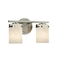 thumbnail image 1 of Justice Design Group Cld-8452-10 Clouds 2 Light 13-3/4" Wide Bathroom Vanity Light -, 1 of 2