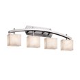 thumbnail image 1 of Justice Design Group Cld-8594-55 Clouds 35.5" Archway 4 Light Vanity Light - Nickel, 1 of 2