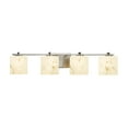 thumbnail image 1 of Justice Design Group Fal-8444-30 Lumenaria 4 Light 37" Wide Bathroom Vanity Light - Nickel, 1 of 2