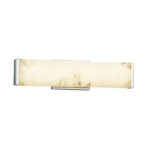 Justice Design Group Fal-8601 Latitude 1 Light 18-1/2" Wide Integrated 3000K Led Bath Bar