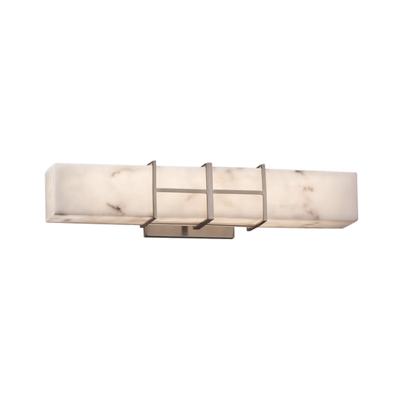 Justice Design Group Fal-8640 Lumenaria 21.5" Structure 1 Light Led Bath Bar - Nickel