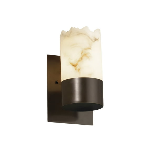 Justice Design Group Fal-8761-12 Lumenaria 5" Dakota 1 Light Wall Sconce - Bronze