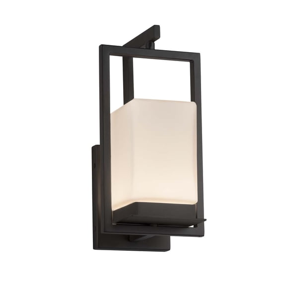 Justice Design Group Fsn-7511W-Opal Laguna 1 Light 12-1/4" Tall Integrated Led Outdoor