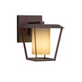 thumbnail image 1 of Justice Design Group Fsn-7551W-10-Almd Fusion 1 Light 8-1/2" High Outdoor Wall Sconce -, 1 of 2