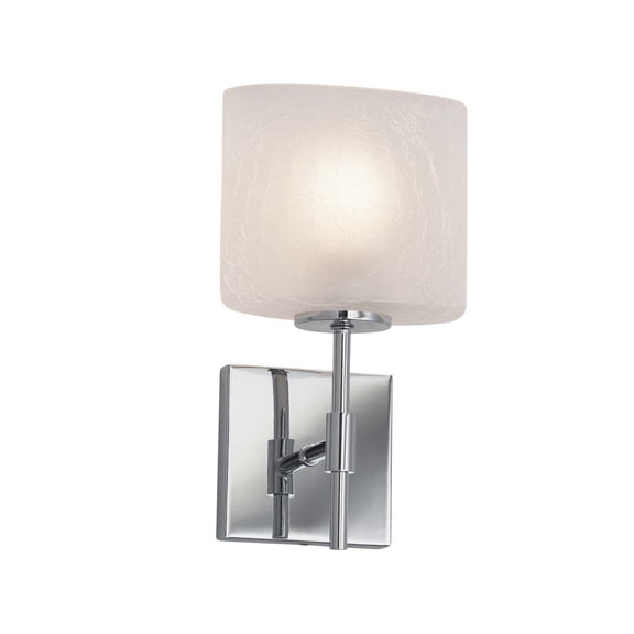 Justice Design Group Fsn-8417-30-Frcr Union 1 Light 11-1/4" Tall Wall Sconce - Chrome