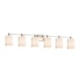 thumbnail image 1 of Justice Design Group Fsn-8426-15-Rbon Tetra 6 Light 49" Wide Bathroom Vanity Light -, 1 of 1