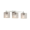 thumbnail image 1 of Justice Design Group Fsn-8433-55-Seed Fusion 3 Light 22" Wide Bathroom Vanity Light -, 1 of 1