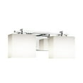 thumbnail image 1 of Justice Design Group Fsn-8442-55-Opal Fusion 2 Light 16" Wide Bathroom Vanity Light -, 1 of 2