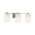 thumbnail image 1 of Justice Design Group Fsn-8443-10-Opal Fusion 3 Light 24" Wide Bathroom Vanity Light -, 1 of 1