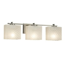 Justice Design Group Fsn-8443-55-Weve Fusion 3 Light 26" Wide Bathroom Vanity Light -