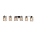 thumbnail image 1 of Justice Design Group Fsn-8446-15-Seed Fusion 6 Light 54" Wide Bathroom Vanity Light -, 1 of 1