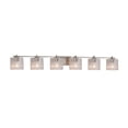thumbnail image 1 of Justice Design Group Fsn-8446-30-Seed Fusion 6 Light 57" Wide Bathroom Vanity Light -, 1 of 1