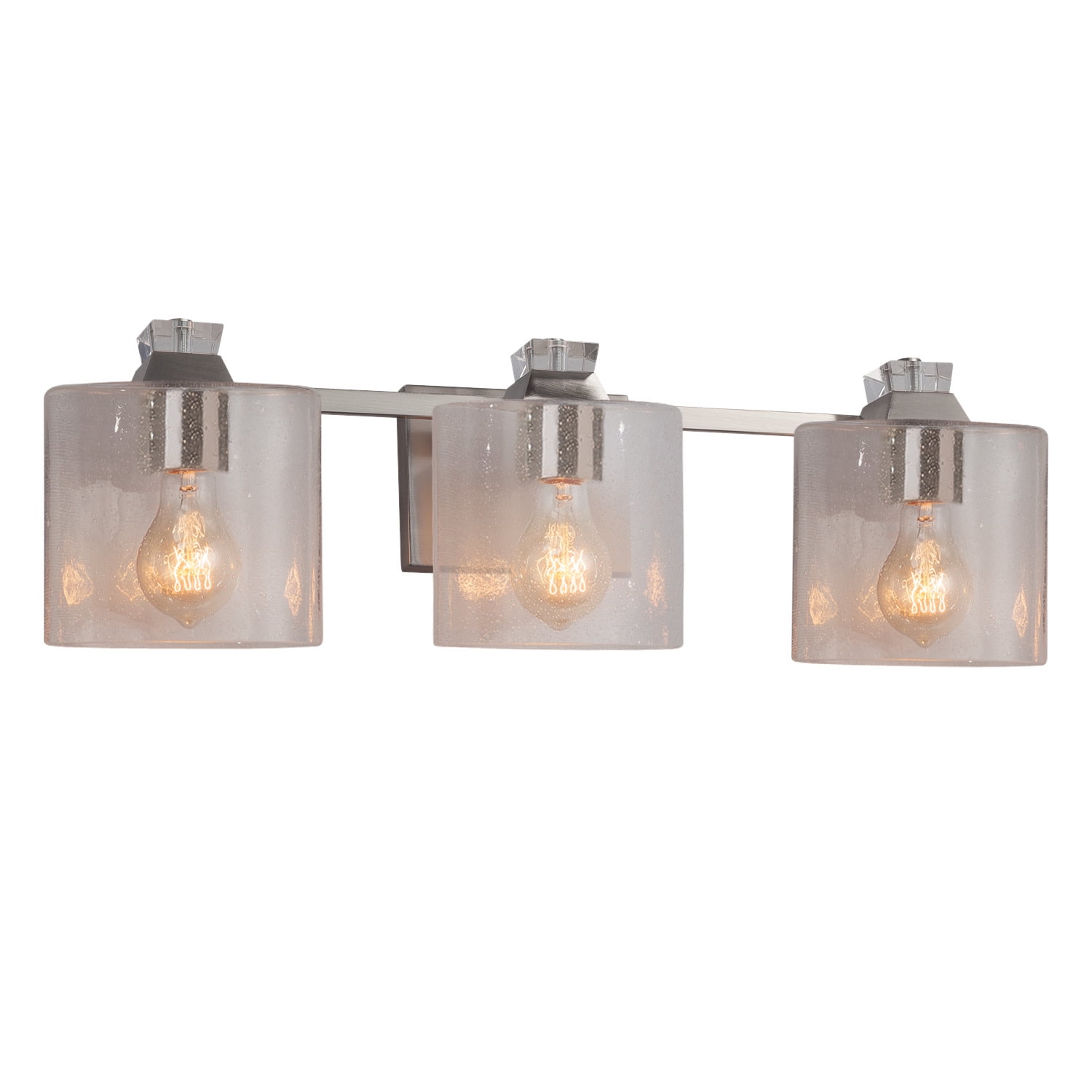 Justice Design Group Fsn-8473-30-Seed Fusion 3 Light 26" Wide Bathroom ...