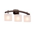 thumbnail image 1 of Justice Design Group Fsn-8593-30-Frcr Fusion 3 Light 26" Wide Bathroom Vanity Light -, 1 of 1