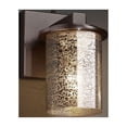 thumbnail image 1 of Justice Design Group Fsn-8771-10-Mror Fusion 5" Dakota 1 Light Wall Sconce - Black, 1 of 1