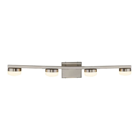 Justice Design Group Fsn-8994-Opal Puck 4 Light 33" Wide Led Bathroom Vanity Light -