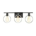 thumbnail image 1 of Justice Design Group Nsh-8903 Volta 3 Light 24" Wide Bathroom Vanity Light - Black, 1 of 7