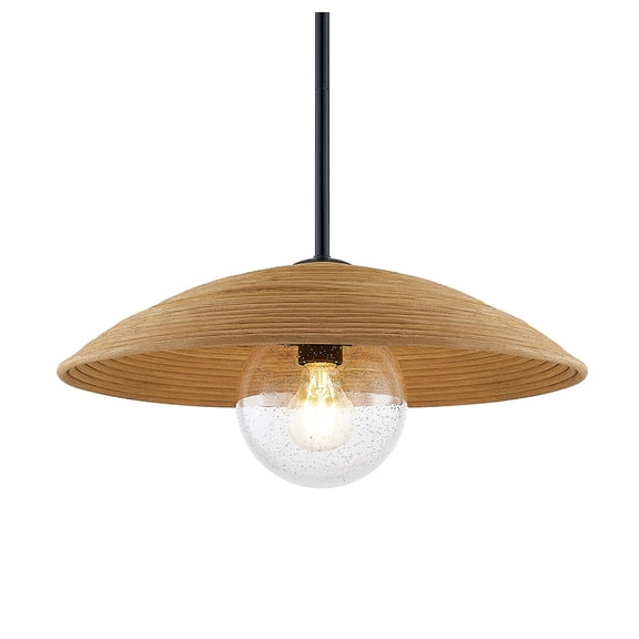 Justice Design Group Rtn-8281 Caribe 18" Wide Pendant - Black