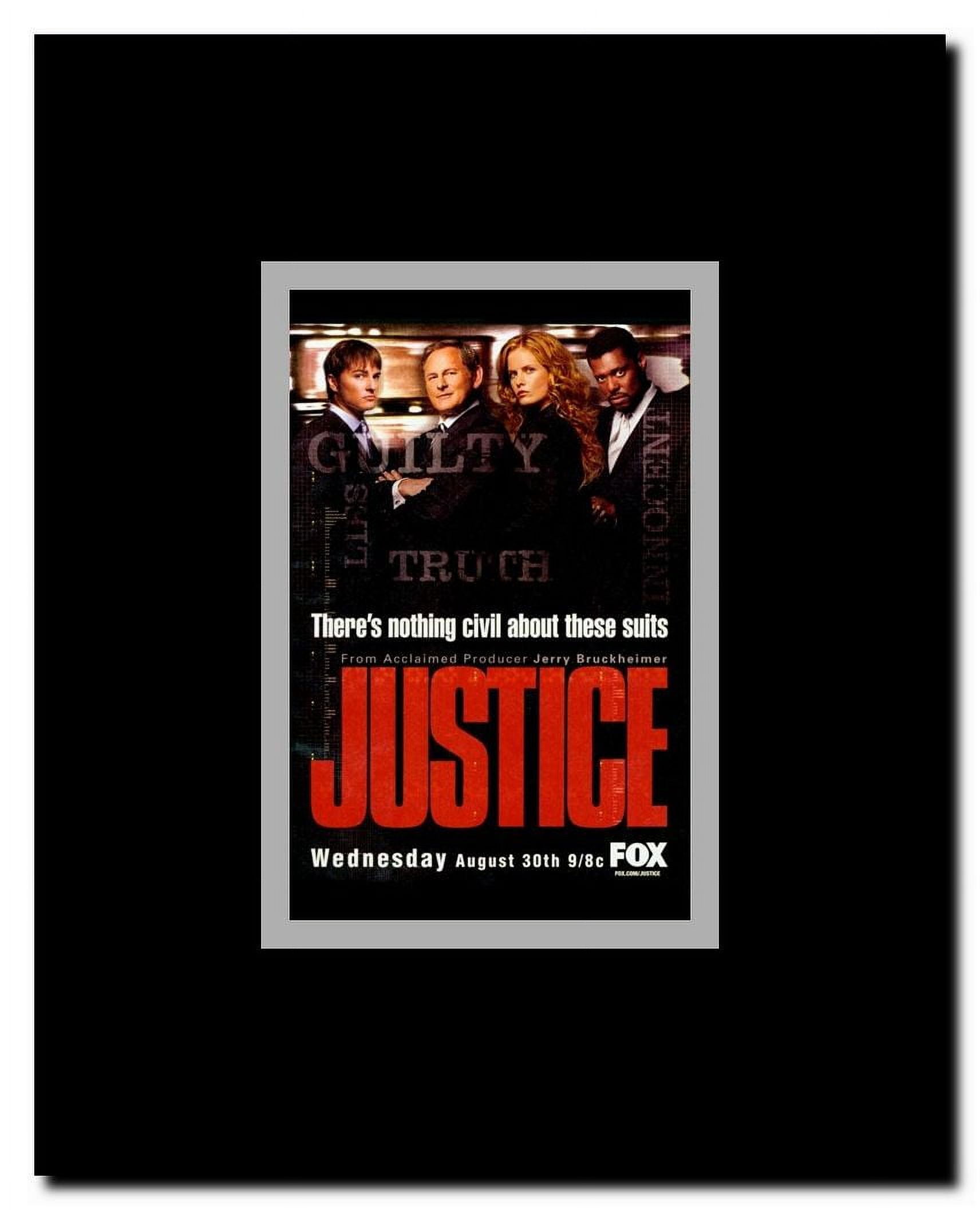 Justice Framed Movie Poster