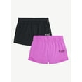 thumbnail image 1 of Justice Girl's Active 2pk Side Mesh Detail Running Short, Sizes XS-XL & Plus, 1 of 7