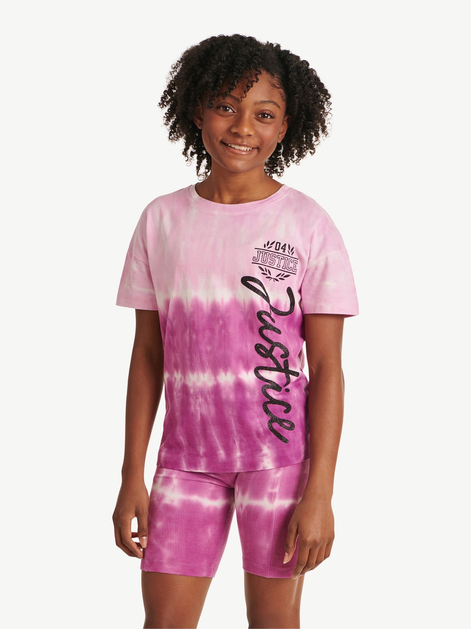 Justice Girl's x Airheads Colorblock Blast Cropped T-Shirt , Sizes XS-XLP 