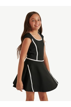 Girl's Cap Sleeve Active Dress, Sizes XS - XLP