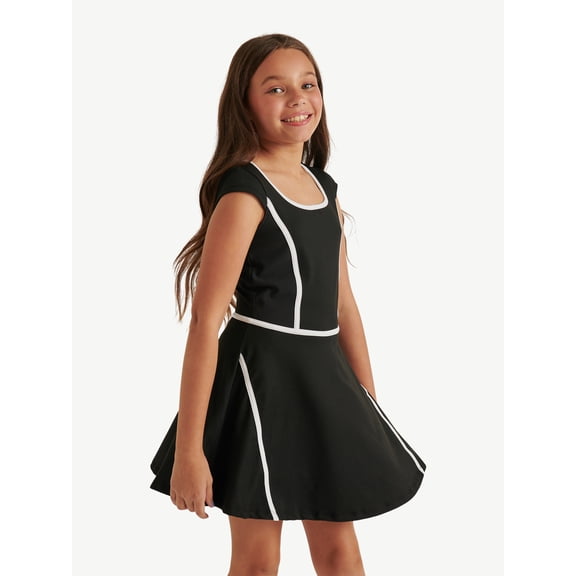 Justice Girl's Cap Sleeve Active Dress, Sizes XS - XLP