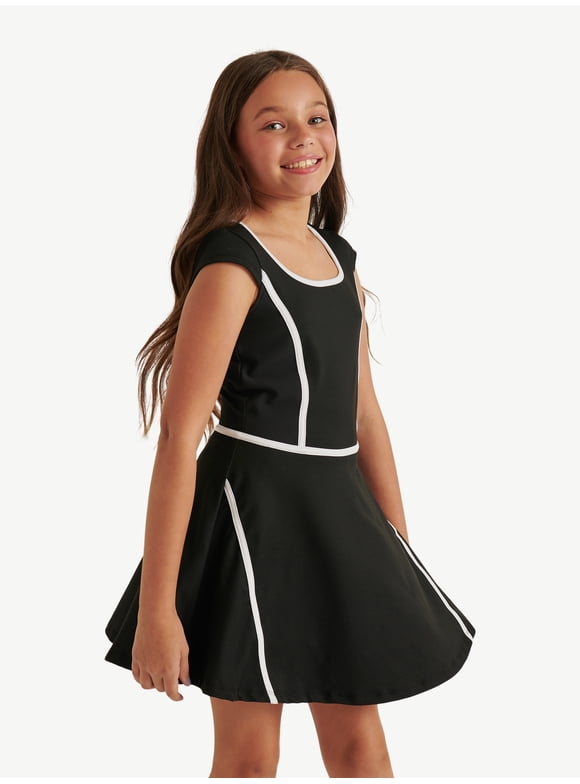Girl's Cap Sleeve Active Dress, Sizes XS - XLP