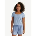 thumbnail image 1 of Justice Girl's Cinch Front Top, Sizes XS - XLP, 1 of 6