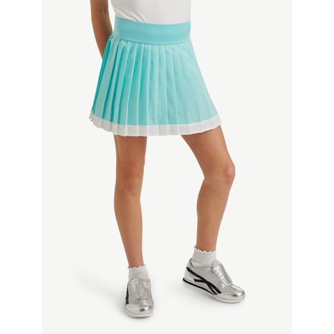 Girl's Colorblock Pleated Active Skort, Sizes XS - XLP