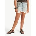 thumbnail image 1 of Justice Girl's Crochet Pocket Mini Mom Shorts, Sizes 6-18, Regular, 1 of 4