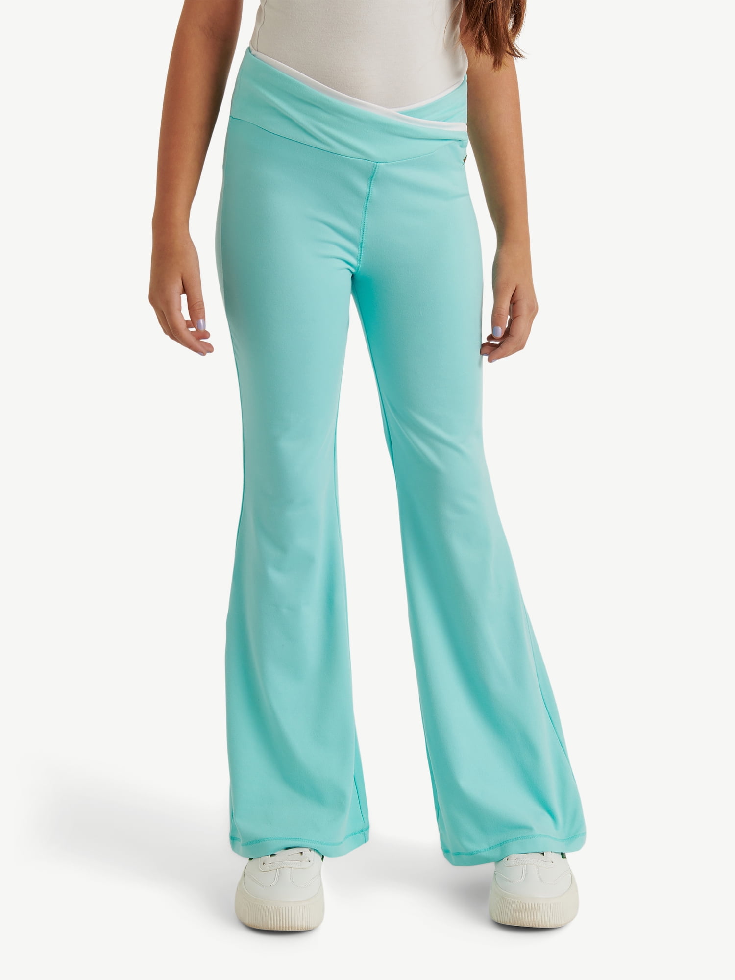 Justice Girl's Crossover Waistband Flare Pant, Sizes XS - XLP