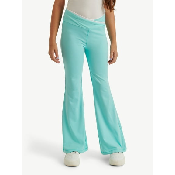 Justice Girl's Crossover Waistband Flare Pant, Sizes XS - XLP