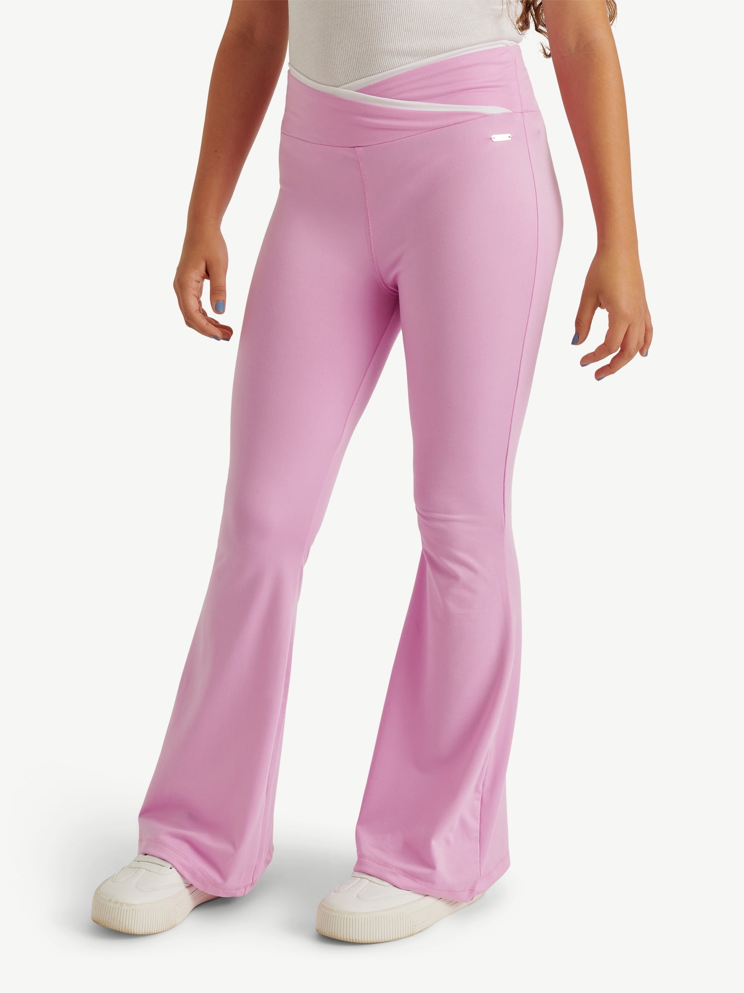 Justice Girl's Crossover Waistband Flare Pant, Sizes XS - XLP