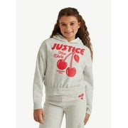 Justice Girl's Fleece Hoodie, Sizes XS - XLP
