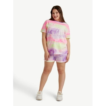Justice Girls Cap Sleeve Top and Skirt Set, Sizes XS-XLP - Walmart.com