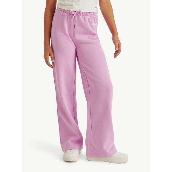 Justice Girl's Fleece Wide Leg Pant, Sizes XS - XLP