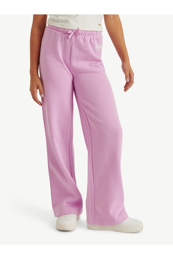 Girl's Fleece Wide Leg Pant, Sizes XS - XLP
