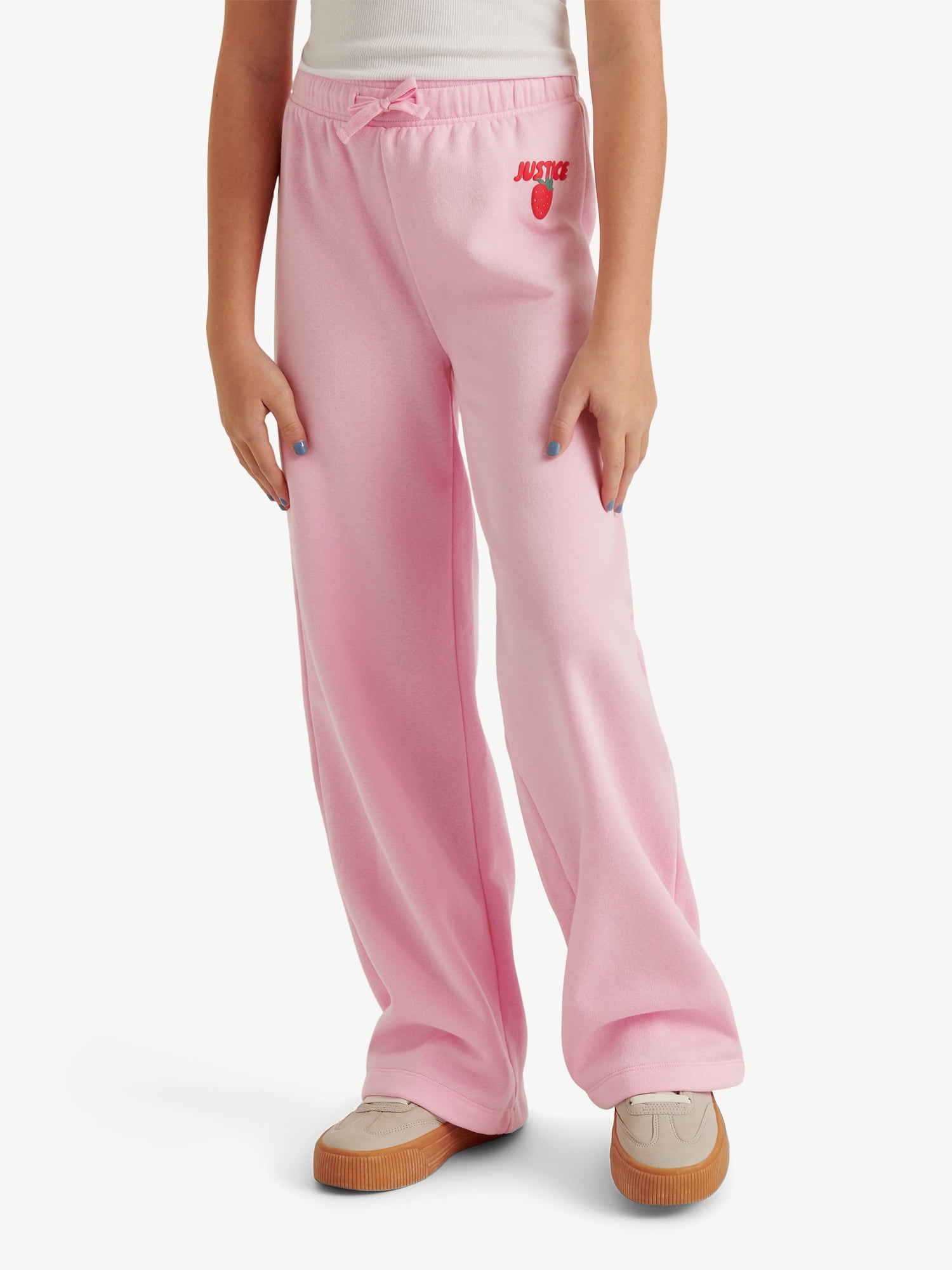 Justice Girl's Fleece Wide Leg Pant, Sizes XS - XLP