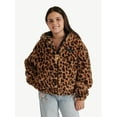 thumbnail image 1 of Justice Girl's Faux Fur Hooded Jacket, Sizes XS - XL, 1 of 6