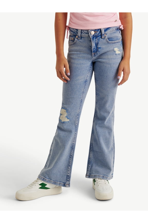 Girl's Flare Jeans, Sizes 6-18