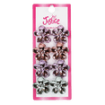 thumbnail image 1 of Justice Girl's Flower Claw Clips, 8-Piece, Multi, 1 of 1
