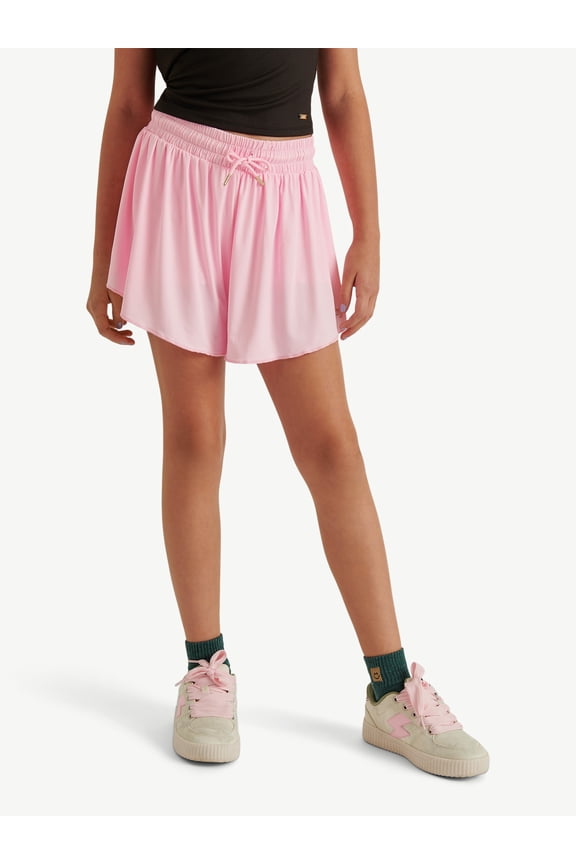 Girl's Flutter Short, Sizes XS - XLP