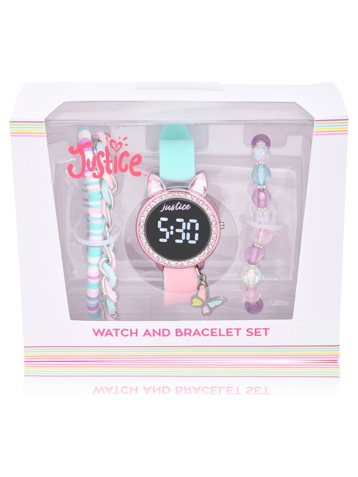 Set Jewelry, Matching Icy Bracelets And Watches - Helloice