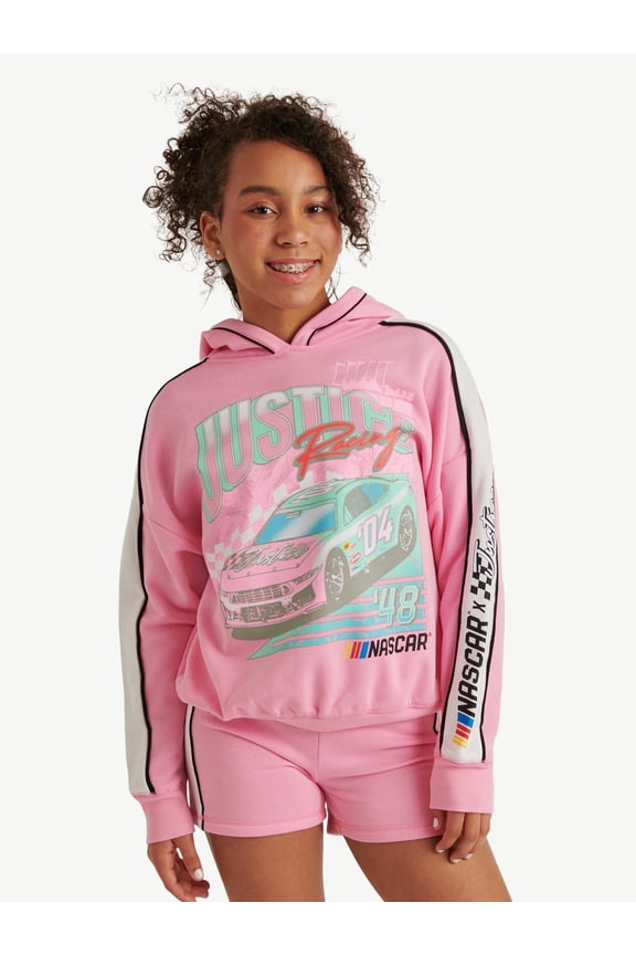 Girl's NASCAR X Justice Collab Hoodie, Sizes XS - XLP