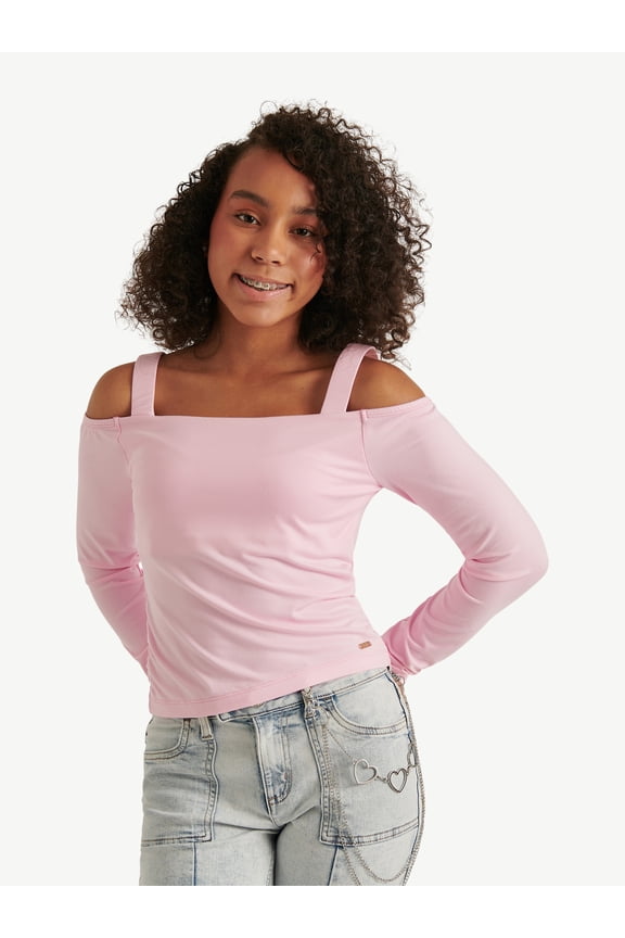 Girl's Off the Shoulder Top, Sizes XS - XLP